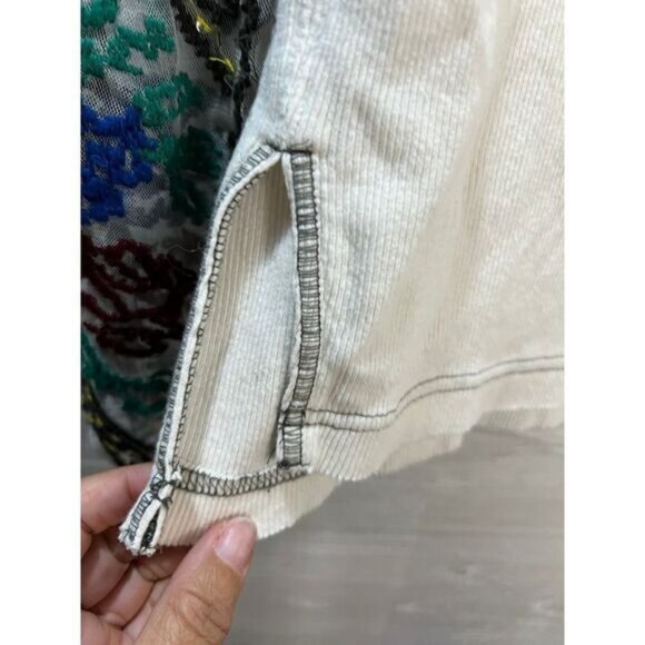 Women’s Rendezvous Long Embellished Sheer Sleeve Top Small‎ - Picture 6 of 6